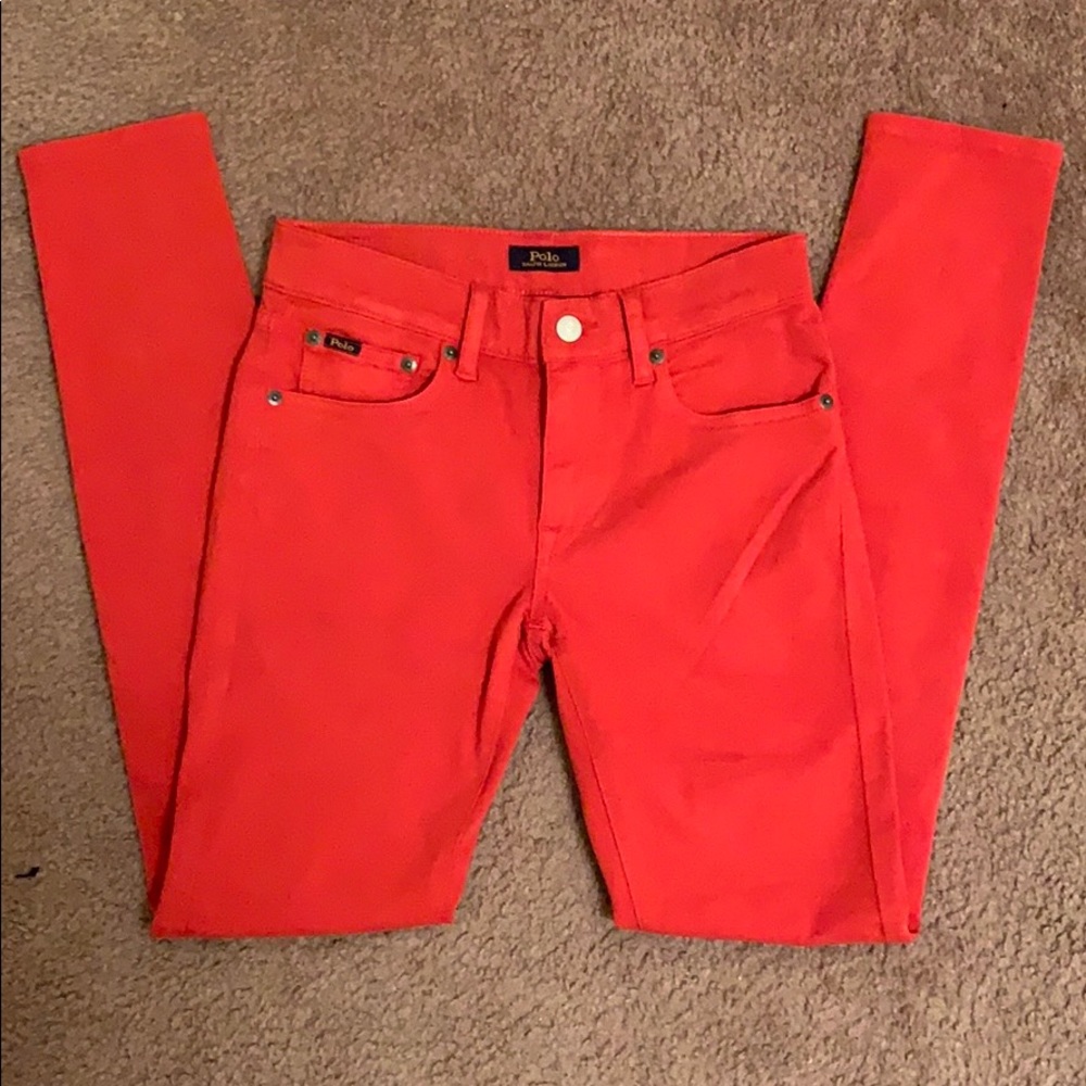 Polo Ralph Lauren red pants